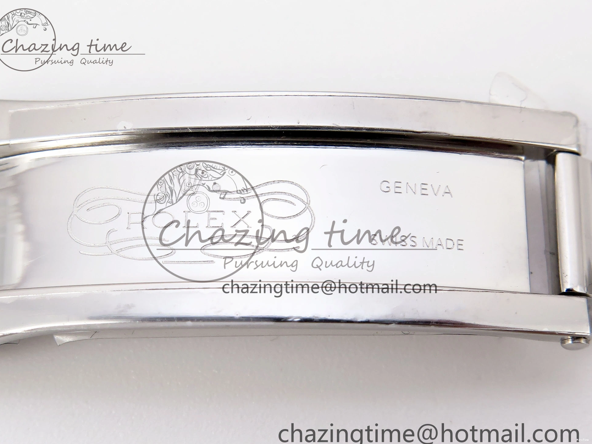 MiroTime 0426 QuickDry DayDate 40 SS GSF Gain Weight Blue Roman Dial Diamonds Bezel on President Bracelet A 1917